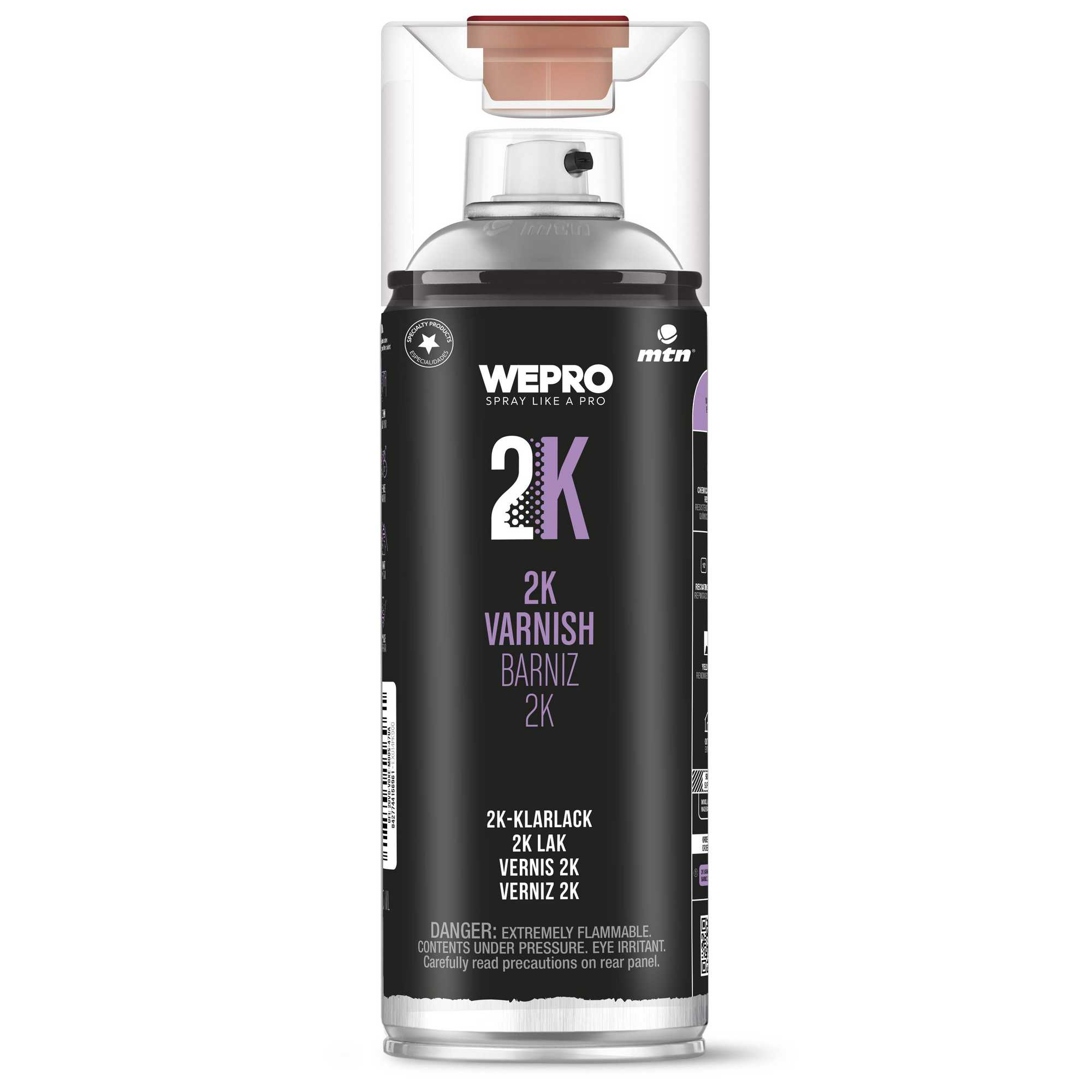 Barniz en Spray dos componentes